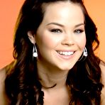 Fourth pic of Brea Lynn - Classy brunette model Brea Lynn strips her black lingerie and shows her big melons.
