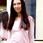 First pic of Sex Previews - Lotus long hair amateur brunette masturbates her pussy in the bathtub