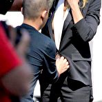 Second pic of Gwyneth Paltrow braless under Hugo Boss jacket