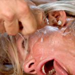 Fourth pic of SexPreviews - Simone Sonay sexy blonde milf warden is bound and fucked in prison
