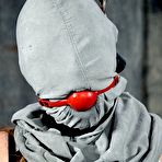 First pic of SexPreviews - Alexxa Bound is strap bound naked and humiliated on the floor