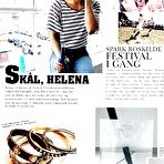 Second pic of Helena Christensen sexy posing scans from mags