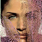 Fourth pic of Helena Christensen sexy posing scans from mags