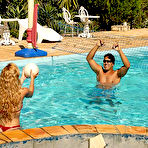 First pic of Julia Fontanelli - Poolside Lovers | Mike In Brazil .com 