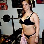 First pic of Real amateur girlfriends having sexBlonde coed teen strips off indoors and posing for the camera