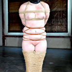 Third pic of SexPreviews - Kylie young amateur is rope bound and spanked by lezdom Sister Dee