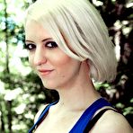 First pic of SexPreviews - Cherry Torn captured and bound in the woords made to suck cock