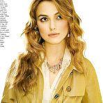 Fourth pic of Keira Knightley non nude posing mags photos