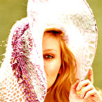 Second pic of Kirsten Dunst non nude posing scans from mags