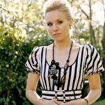 Second pic of Kristen Bell sexy posing scans from mags