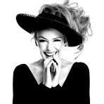 Fourth pic of Kylie Minogue sexy posing photosets