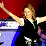 Second pic of Kylie Minogue performs at Manchester Academy stage