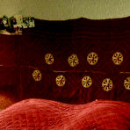 Second pic of Laetitia Casta shows boobs and hairy pussy in Le grand appartemen