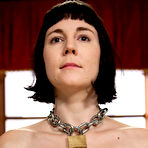 Fourth pic of SexPreviews - Coral Aorta bdsm drilled by lesbian sub trainer Aiden Starr