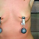 Fourth pic of SexPreviews - Mia Gold is bound in dungeon with toys used on her naked body