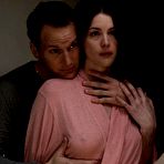 Second pic of Liv Tyler exposed her boobs in The Ledge