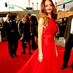 First pic of Rihanna hard nipples under red night dress