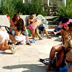 Second pic of Nicole Sheridan, Kaylani Lei, Devon Michaels, Brittney Skye, Avena Lee, Jennifer Luv, Shy Love, Lauren Phoenix - Nicole Sheridan, Jennifer Luv, Brittney Skye and other babes come together at a pool.