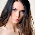 Second pic of Sex Previews - Sheron amateur strips and slides a glass dildo into her shaved pussy