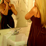 First pic of Nicole Sheridan - Nicole Sheridan goes to a public toilet to beautify herself and to masturbate.