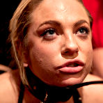Second pic of SexPreviews - Bailey Blue novice sub at kinky bdsm the upperfloor sex party