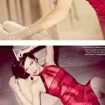 Third pic of Milla Jovovich non nude posing mag scans