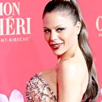 Second pic of Naike Rivelli posing for paparazzi in see through night dress