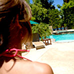 First pic of Lexi Stone - Tanned babe Lexi Stone spends a day at pool and in water without any clothes on her.