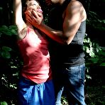 First pic of Sex Previews - Sophie Lynx is rope bound and fucked in the forest by a kinky guy