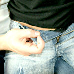 First pic of Candy Blond - Candy Blond spreads her sexy legs for the camera and jumps on stiff hard cock