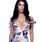 Fourth pic of Roselyn Sanchez sexy posing scans from mags