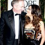 Second pic of Salma Hayek posing at 69th Annual Golden Globe Awards