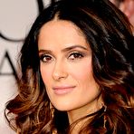 Fourth pic of Salma Hayek posing at 69th Annual Golden Globe Awards
