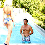 Third pic of Rikki Six New Beginnings Hot petite teen with gorgeous body great big boobs watch her fine ass take a huge cock @ Pure18&trade;
