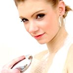 Fourth pic of Strawberry Sandy - Strawberry Sandy strips her lingerie before the camera and shows us her big jugs