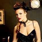 First pic of Andie Valentino - Andie Valentino teases you by taking of her black lingerie and showing you her body