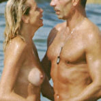 Fourth pic of Silvia Rocca topless and fully nude beach shots