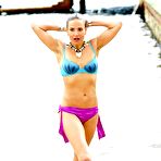 First pic of Sophie Anderton caught in bikini on the beach on Turkey