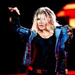 First pic of Stacy Ferguson sexy performs on the stage in Central Park