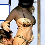 Second pic of Stefania Orlando sexy, topless and fully nude on the beach
