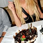 First pic of Tara Reid shows areola slip at the party in Paris