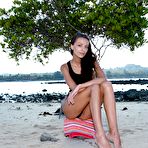 First pic of Anna AJ - Anna Aj takes her sexy bikini off on the beach and shows us her amazing tight ass.