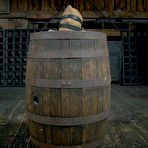 Second pic of SexPreviews - Phoenix Rising blonde in bondage with discipline and corporal punishment in dark dungeon