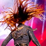 Fourth pic of Beyonce Knowles performs on the stage in Miami