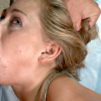 Fourth pic of SexPreviews -  Carter Cruise blonde is rope bound to a bed and anal fucked by dominant Mr Pete