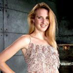 First pic of SexPreviews - Ashley Lane blonde is rope bound with ballgag her ass spanked red