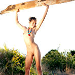 Fourth pic of Belinda Nubiles - Belinda Nubiles takes her clothes off outdoors and shows us her hot tight booty.
