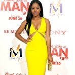 First pic of Keke Palmer cleavage in yellow dress