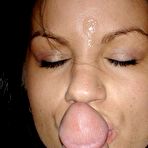 Fourth pic of Pictures of random jizzed amateur GFs