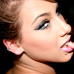 Second pic of Interracial gloryhole scene with Natasha Vega